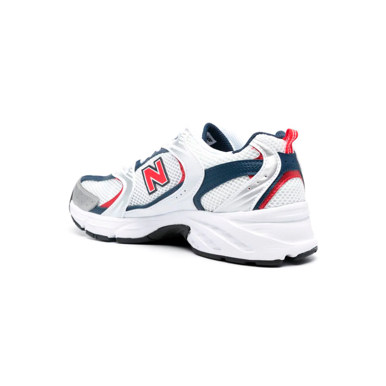 New Balance 530 White, Blue & Red