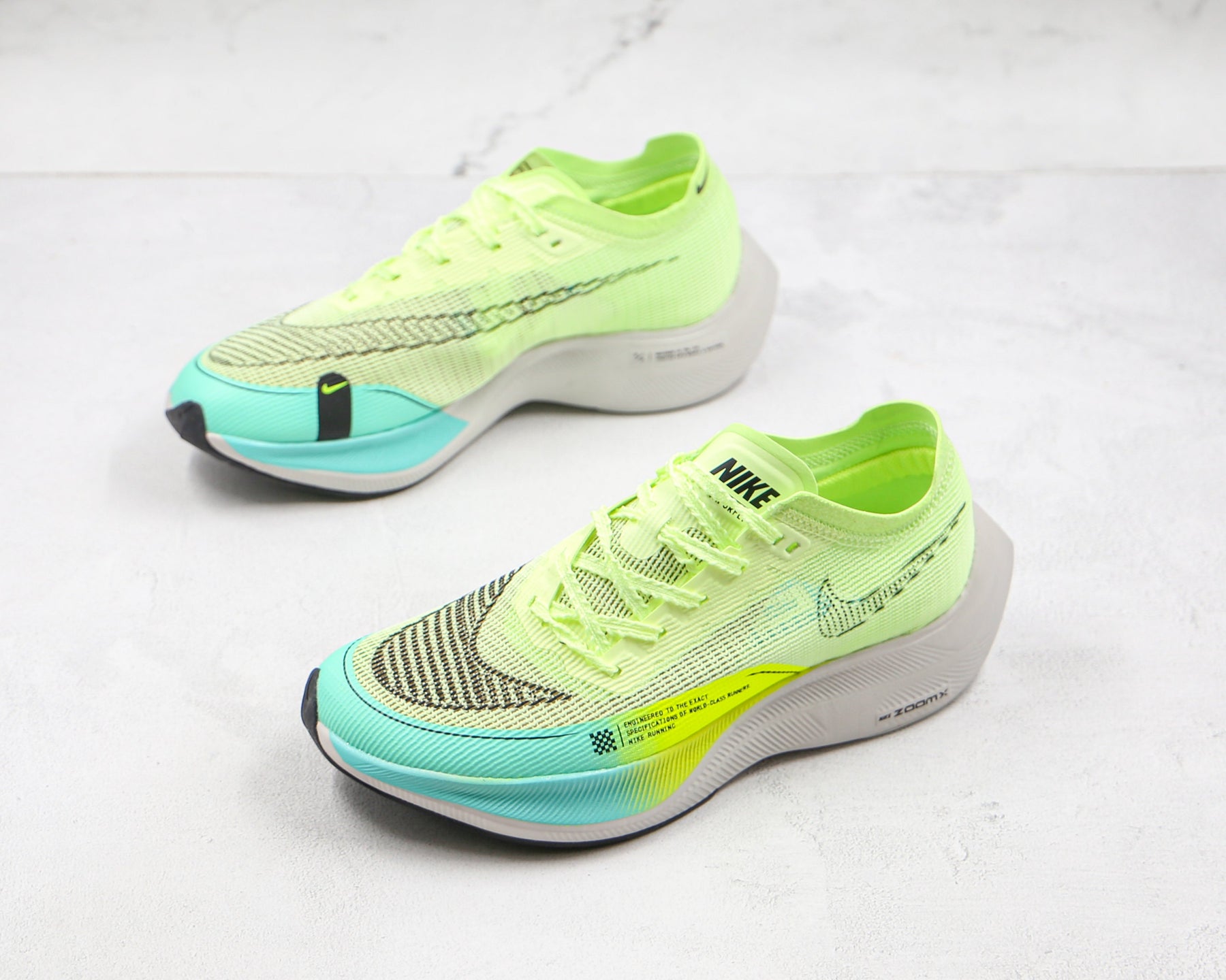 Nike ZoomX Vaporfly Next% 2 Barely Volt Turquoise