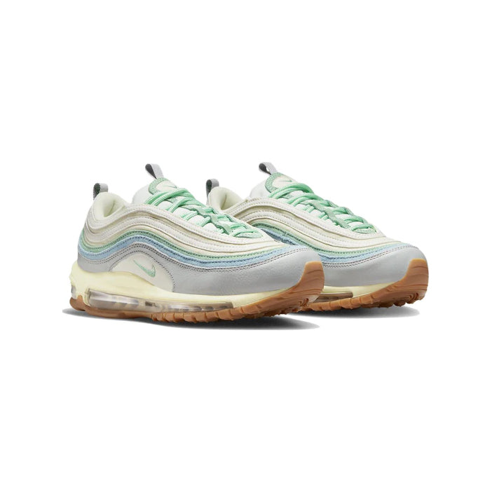 Nike Air Max 97 Enamel Green Sail Worn Blue