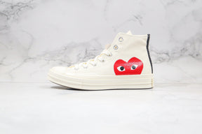 Converse Chuck Taylor All Star 70 Hi Comme des Garçons Play White