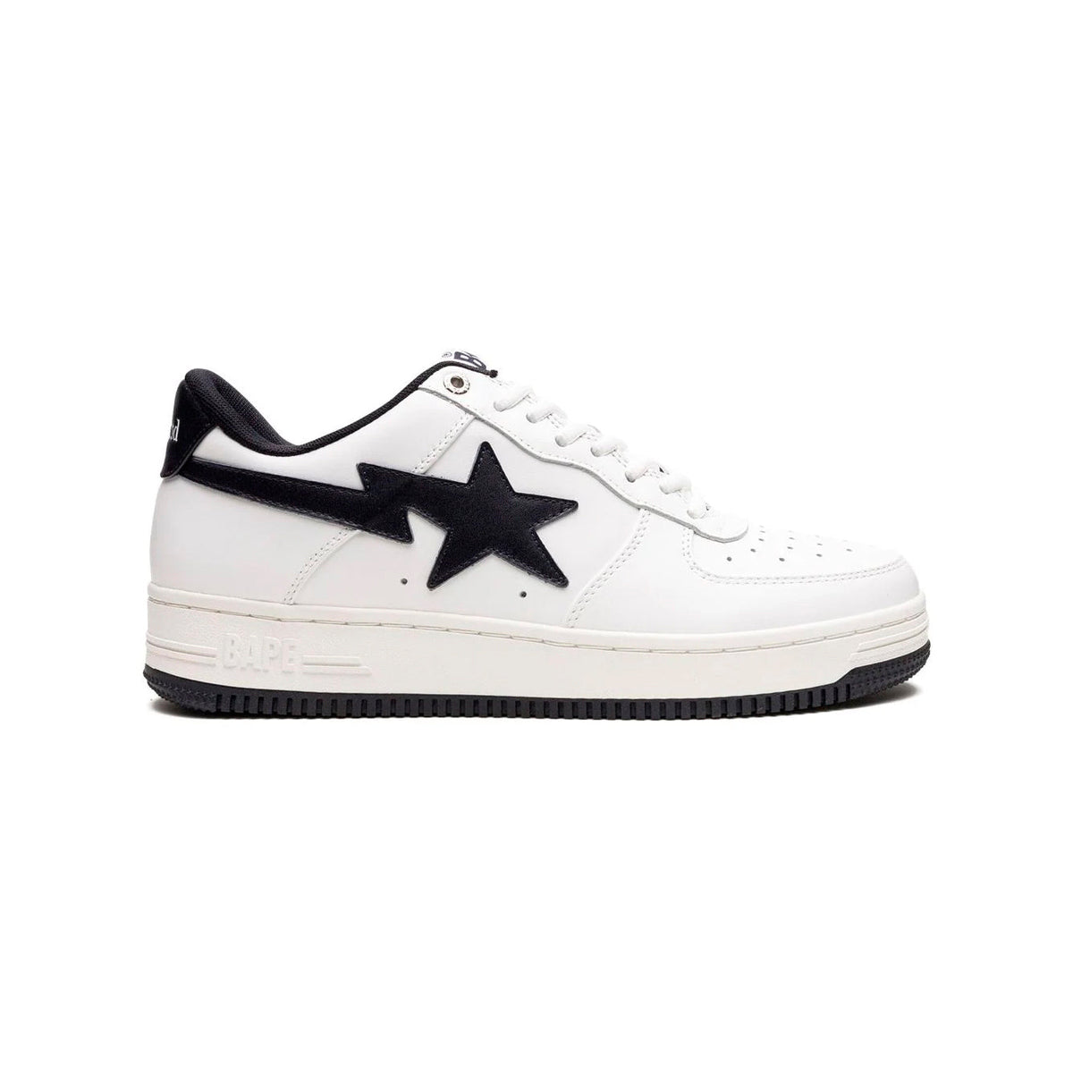 A BATHING APE Jjjjound x Bapesta White Black