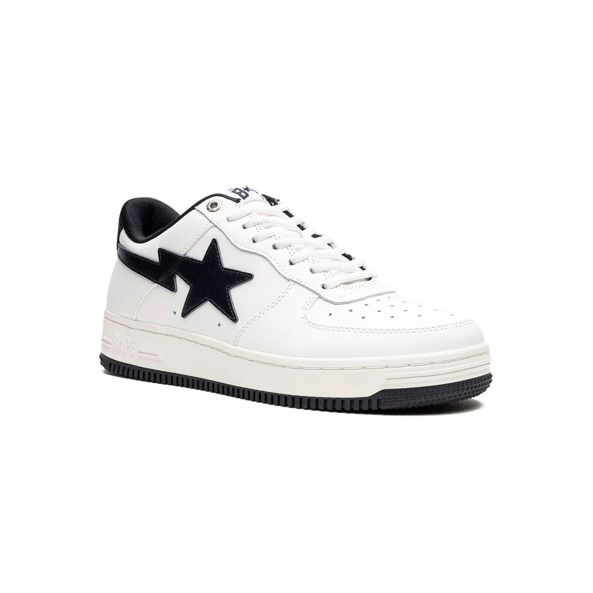 A BATHING APE Jjjjound x Bapesta White Black