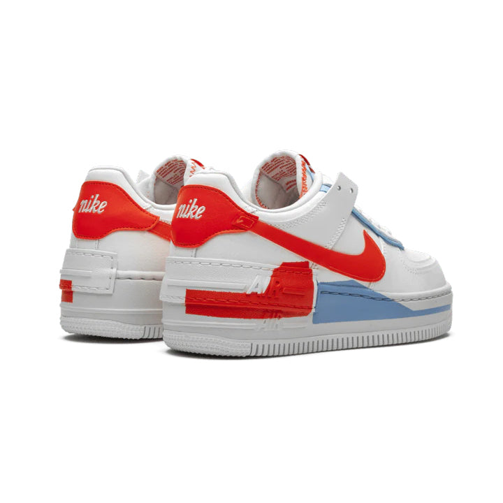 Nike Air Force 1 Low Shadow Summit White Team Orange