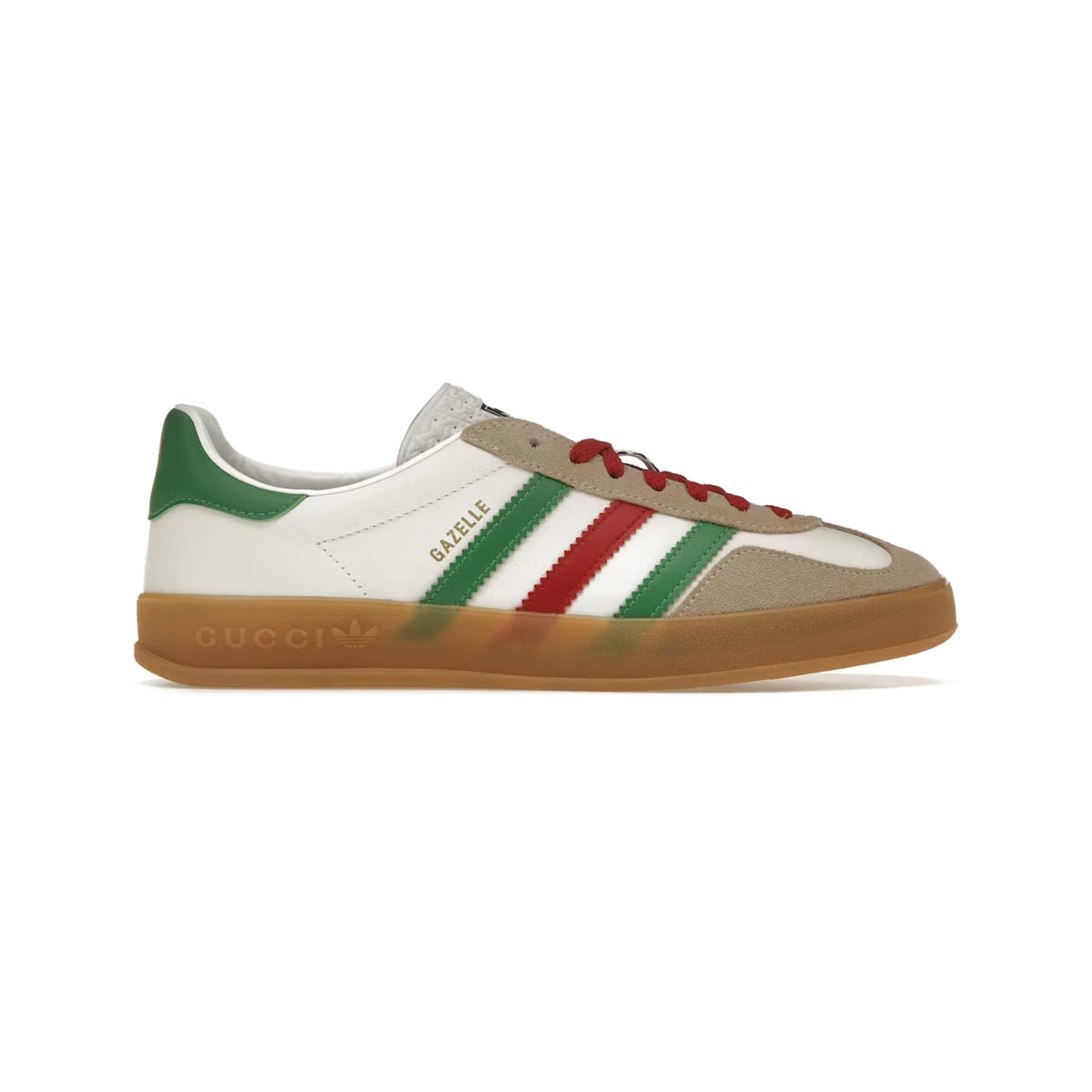 Adidas Gazelle x Gucci White Green Red