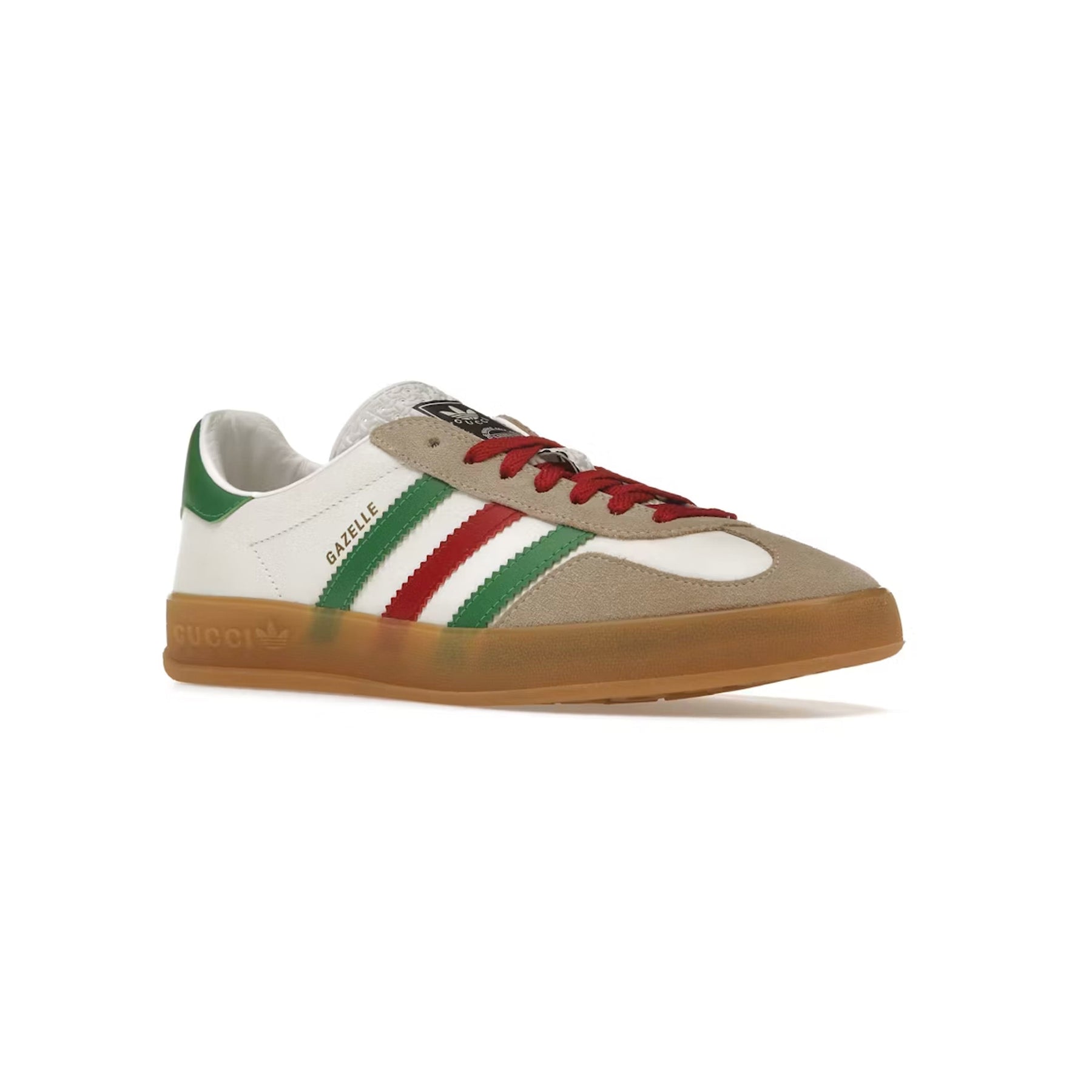 Adidas Gazelle x Gucci White Green Red