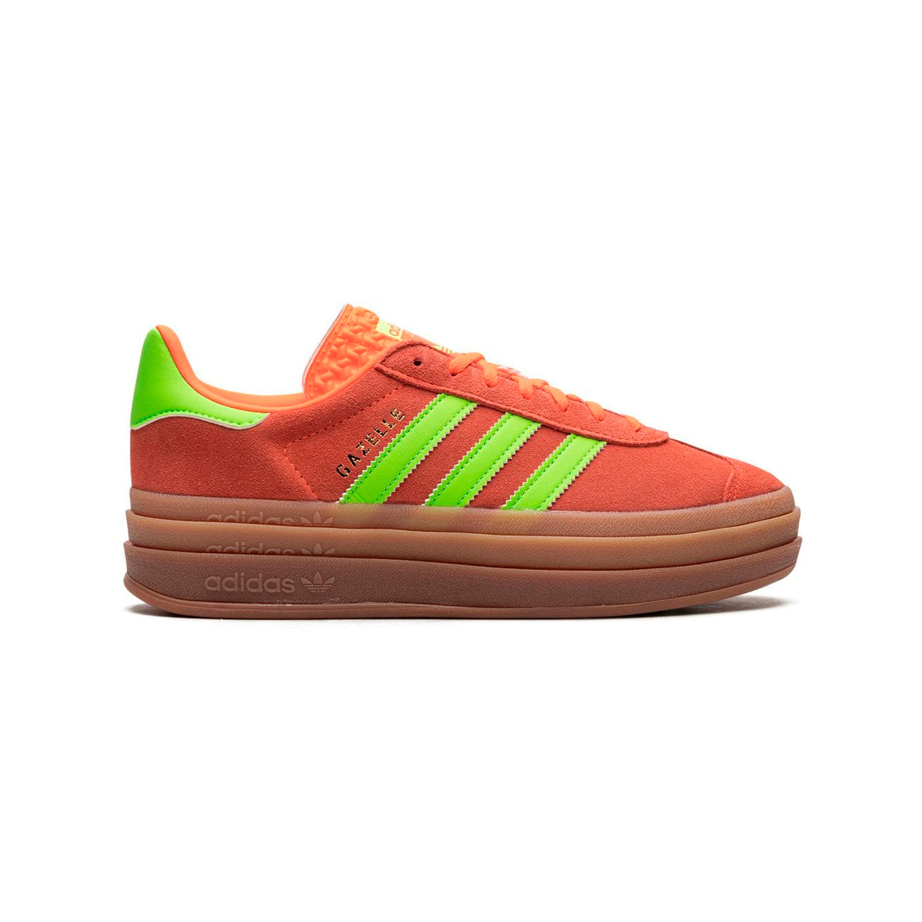 Adidas Originals Gazelle Bold Orange Solar Green