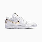 Nike Air Jordan 1 Low White & Gold