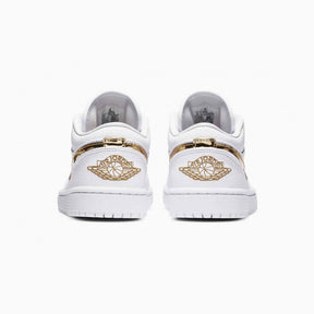 Nike Air Jordan 1 Low White & Gold