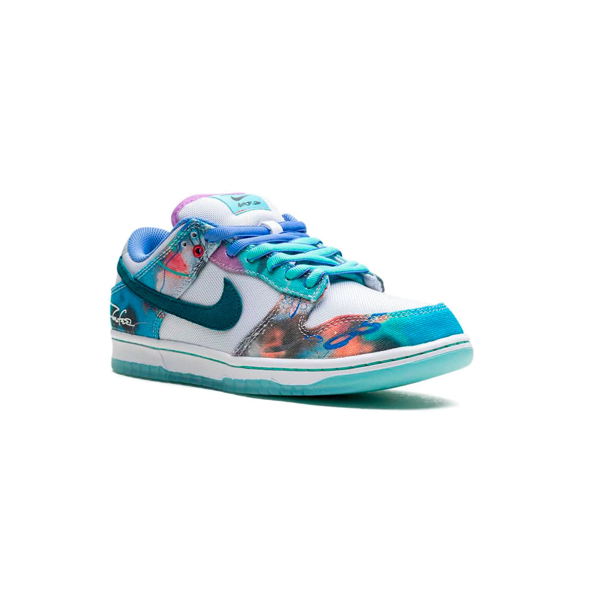 Nike Dunk Low SB Futura Laboratories Aqua Teal White