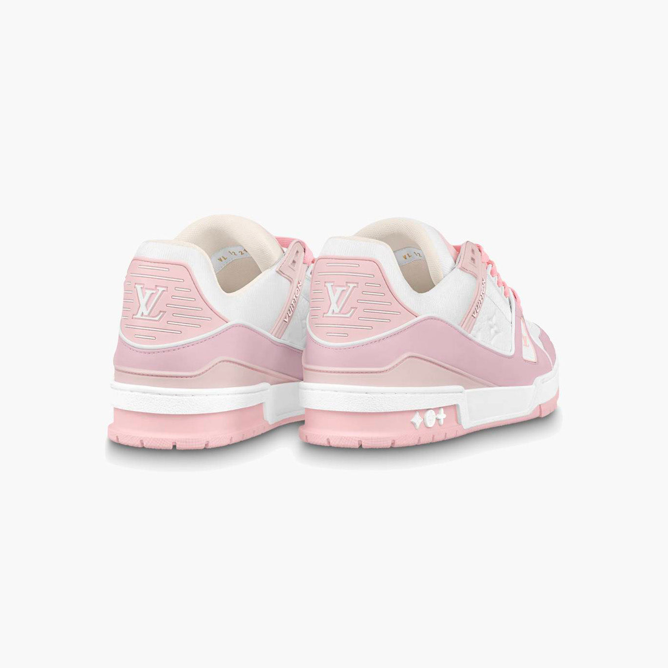 Louis Vuitton Trainer Pink Rose