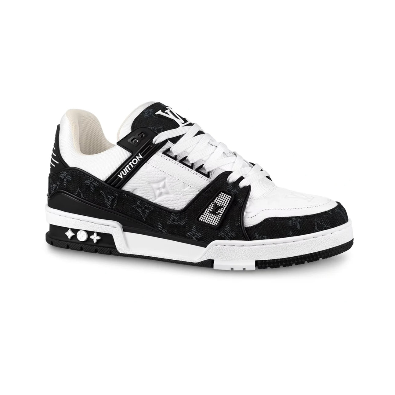 Louis Vuitton LV Trainer White Black