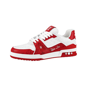 Louis Vuitton Trainer #54 Signature Red White