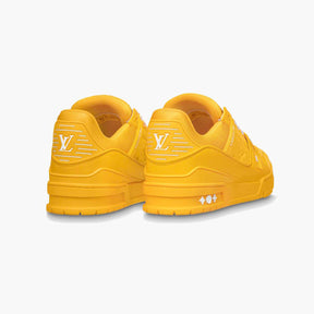 Louis Vuitton Trainer Yellow Embossed Monogram