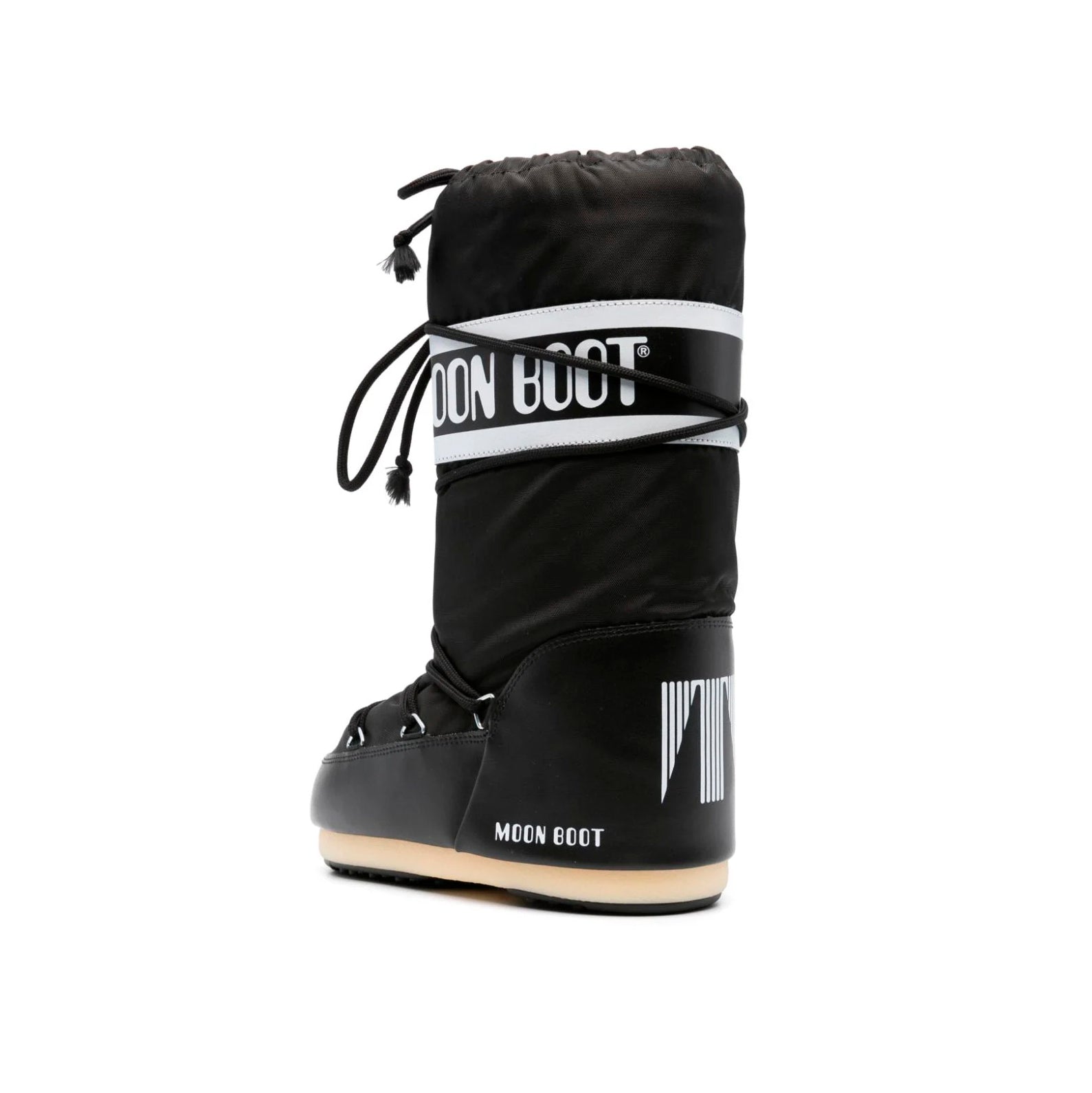 Moon Boot Icon Black Nylon