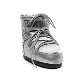 Moon Boot Icon Low Metalic Silver Glance