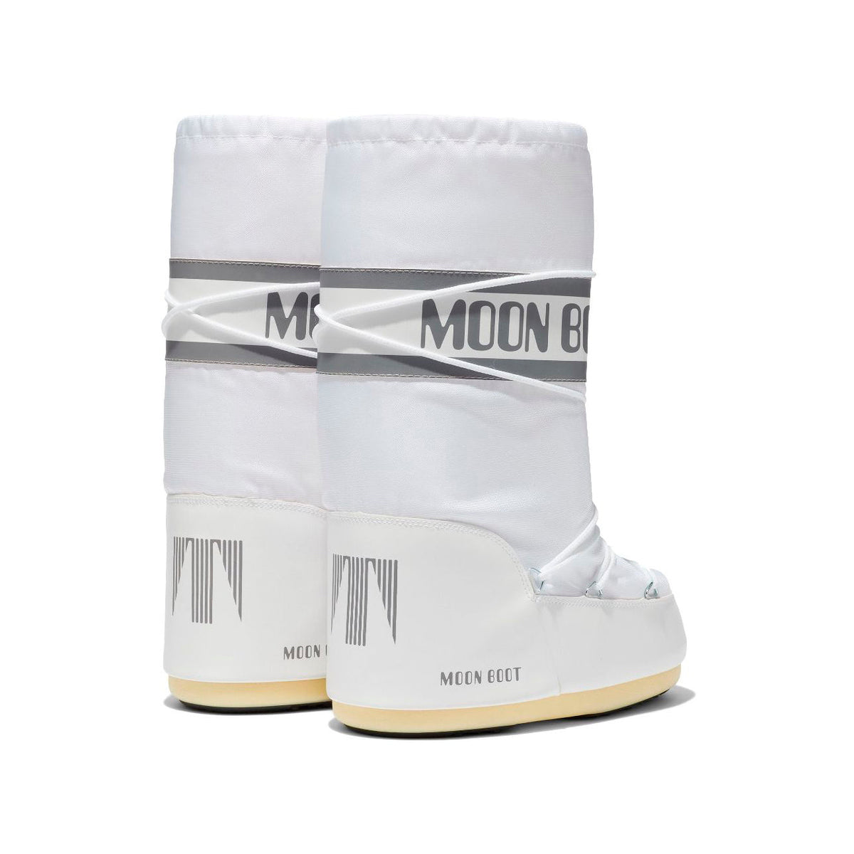 Moon Boot Icon White Nylon