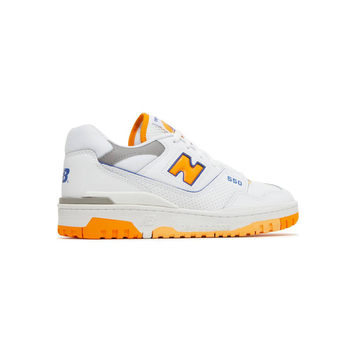 New Balance 550 White Vibrant Orange