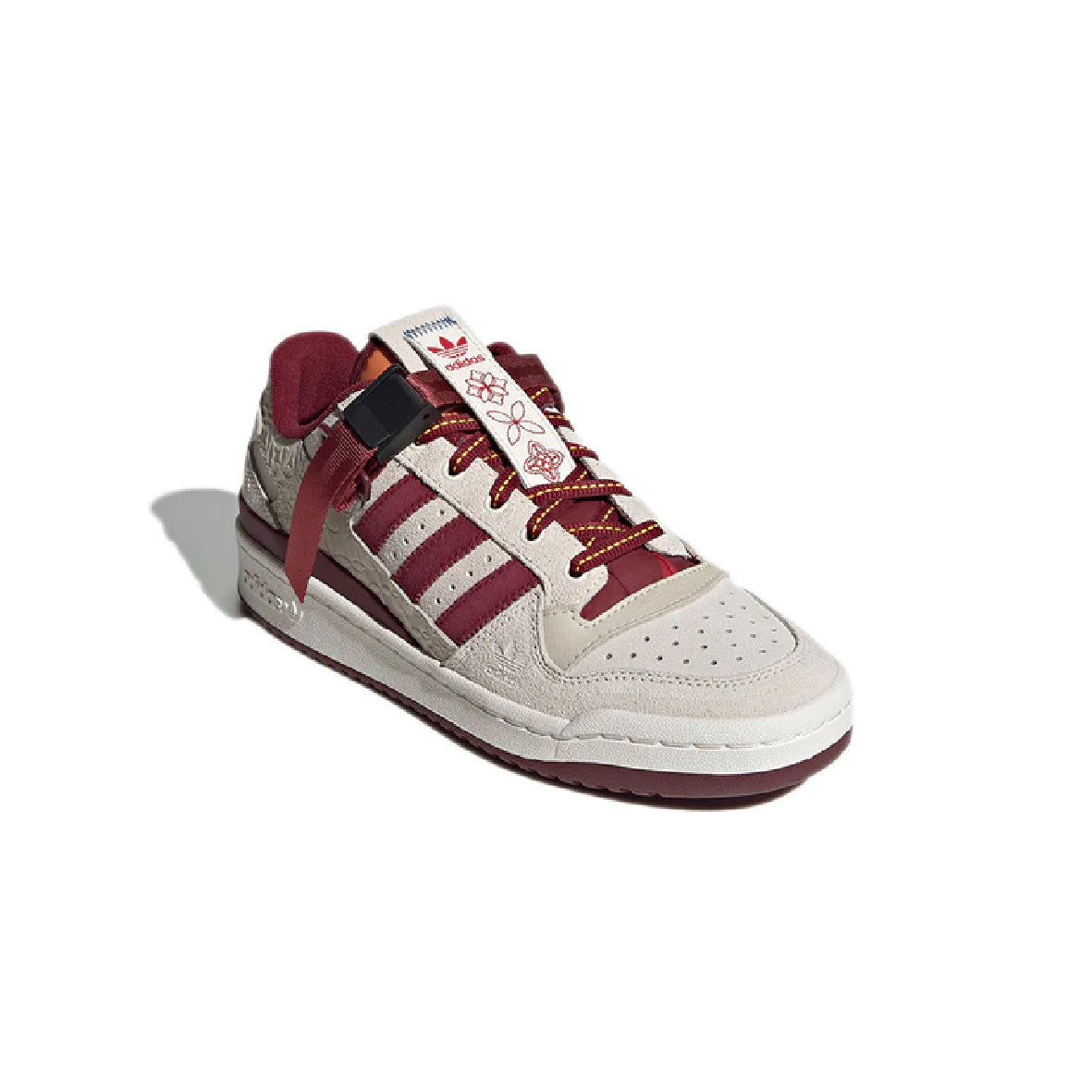 Adidas Forum Low Chalk Burgundy