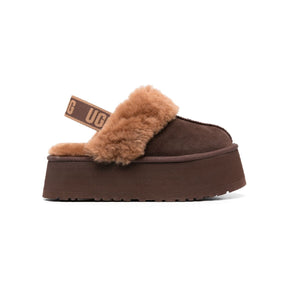 UGG Funkette Slipper Platform Brown