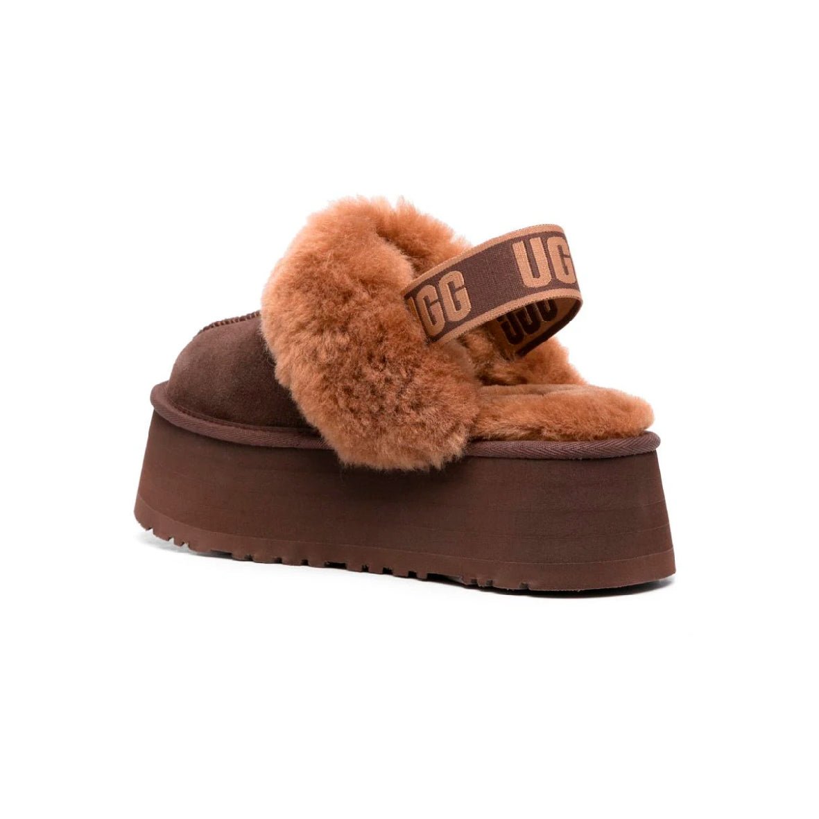 UGG Funkette Slipper Platform Brown