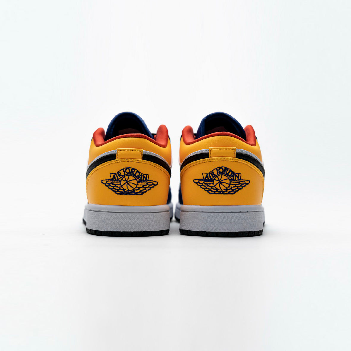 Nike Air Jordan 1 Low Blue Yellow Orange