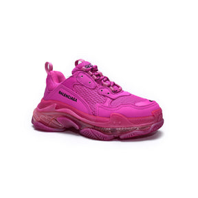 Balenciaga Triple S Plum Red