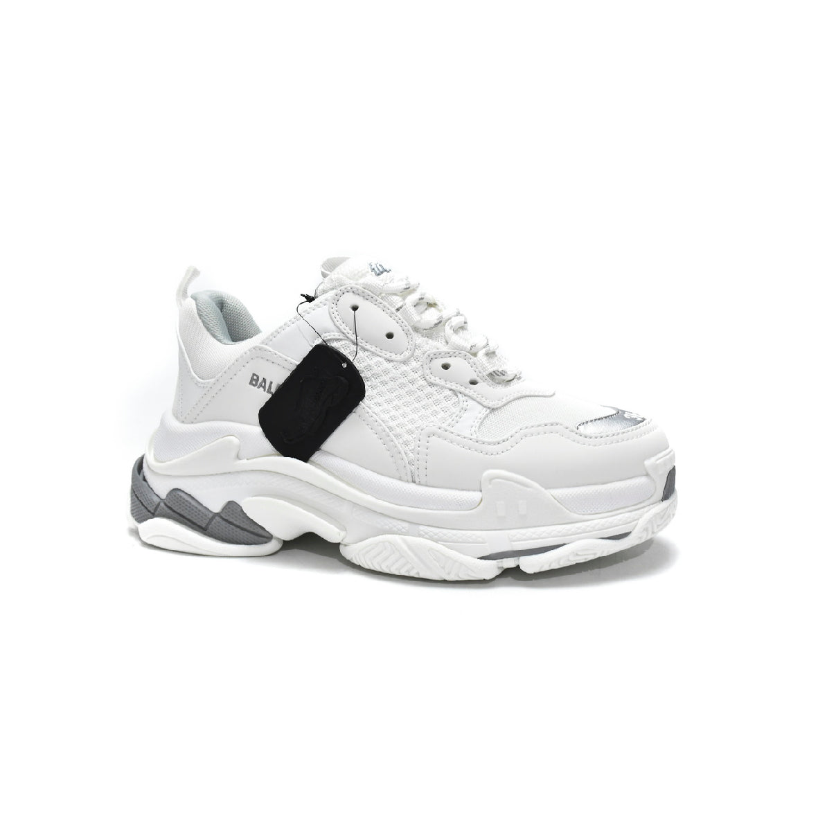 Balenciaga Triple S White Silver